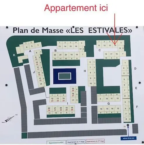 T1 Bis A Proximite Directe Du Village Naturiste