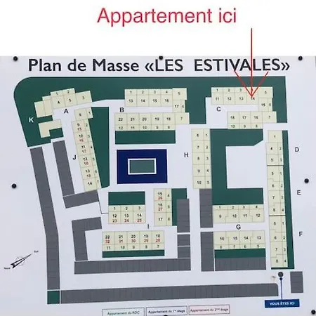 T1 Bis A Proximite Directe Du Village Naturiste