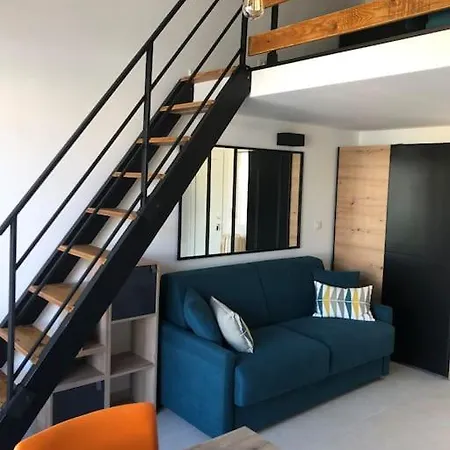 Appartement T1 Bis A Proximite Directe Du Village Naturiste Agde