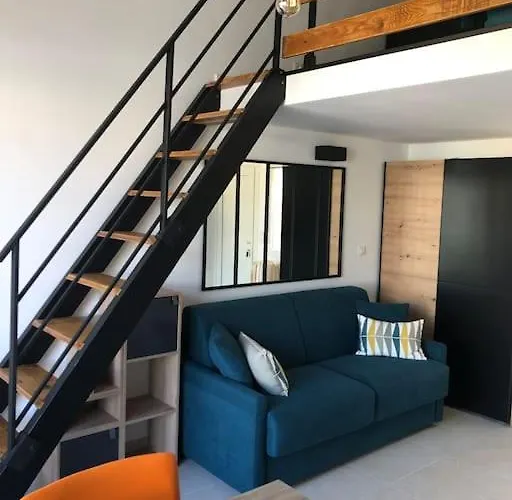 Apartment T1 Bis A Proximite Directe Du Village Naturiste Agde